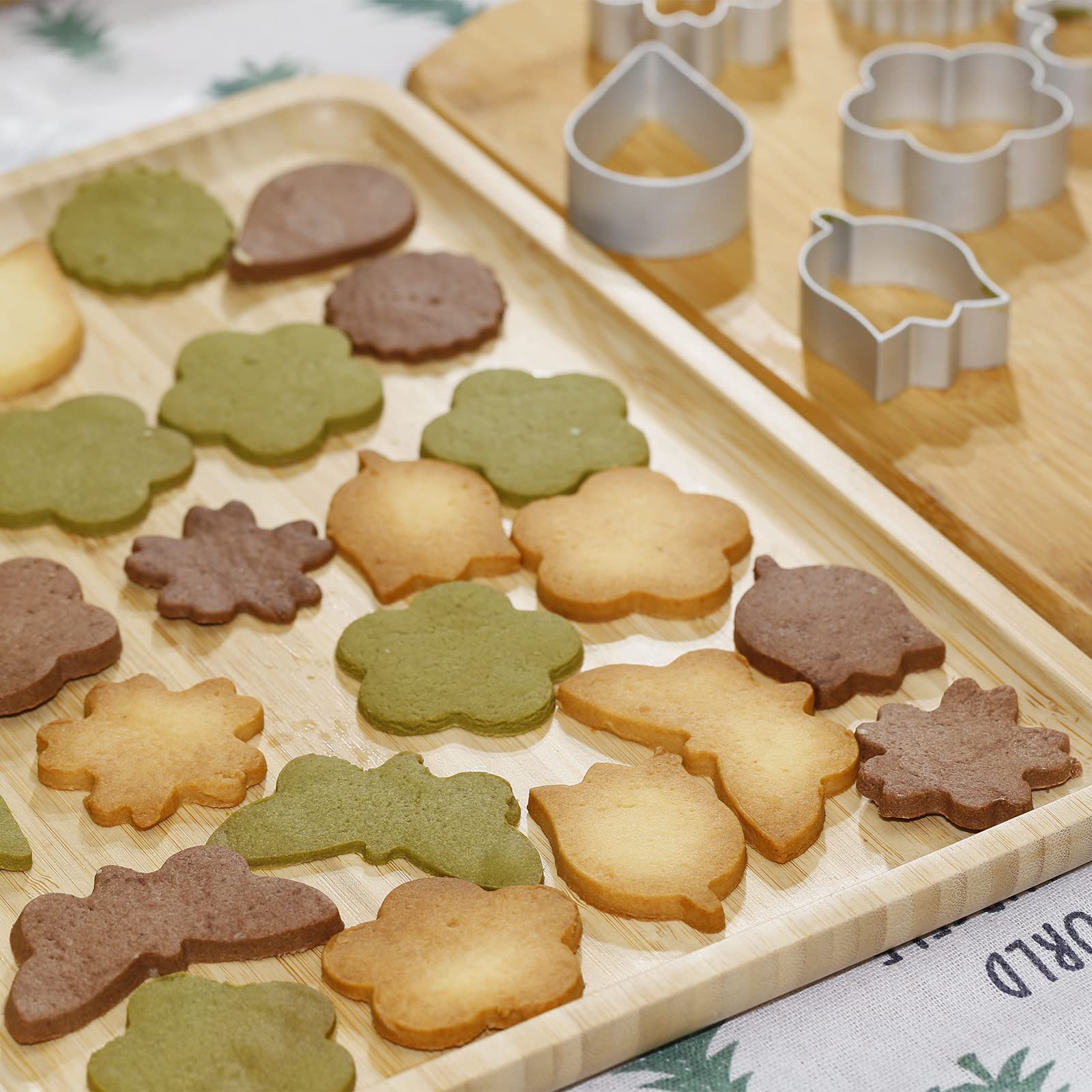 Amazon | フラワーシリーズ クッキーカッターセット 収納ボックス付