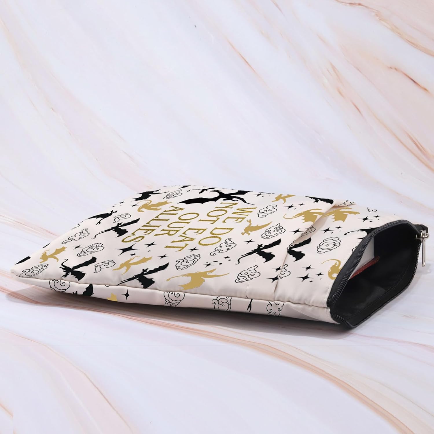 Wings Inspire Book Sleeve Dragon Rider Gift Basgaith Gift We Do Not Eat Our Allies Book Cover for Bookish (EatOurAlliesBS) - Image 4