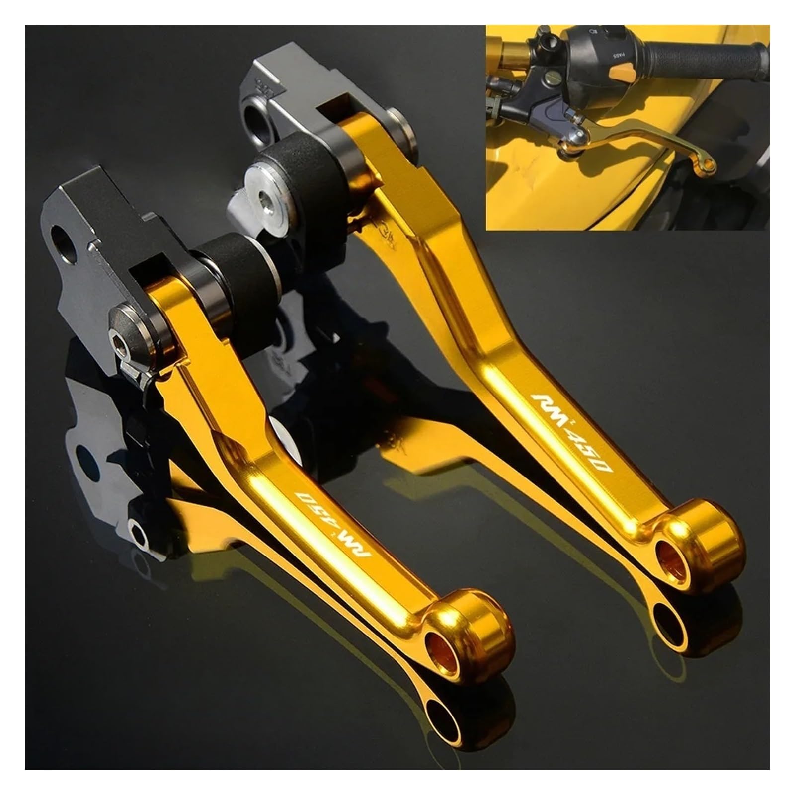 Moto Freno Frizione Master Per RMZ450 RMZ 450 2007-2018 2015 2016 2017 Moto Pivot Cilindro Freno Principale Leve Frizione