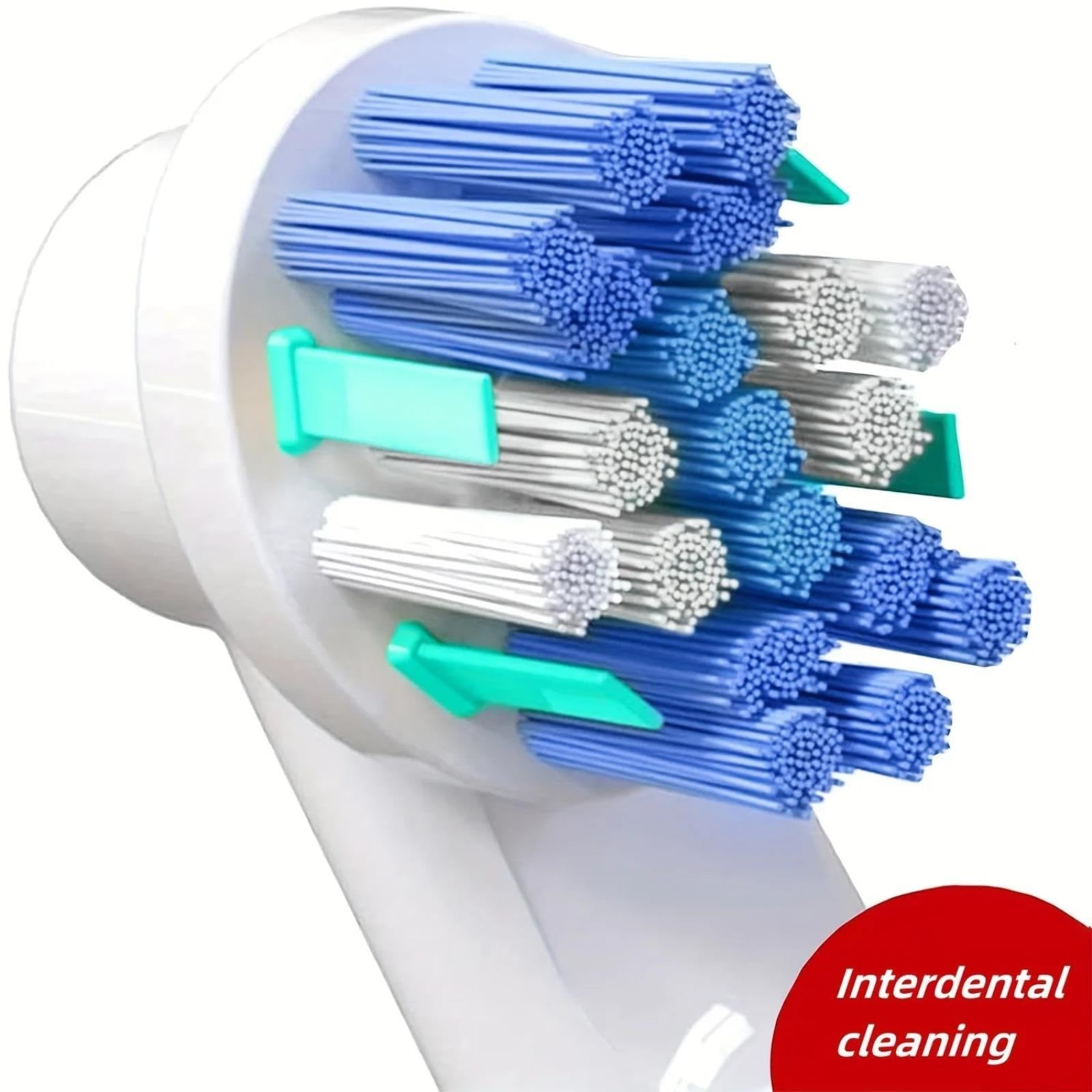 Reemplace el cabezal del cepillo de dientes. Compatible con Oral-B