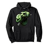 Funny Green Tree Python Lover Reptile Keeper Pet Owner Snake Pullover Hoodie