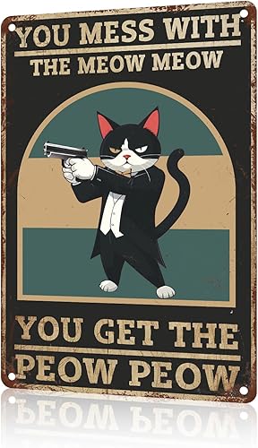 Miniatura 22 de Letreros retro con texto en inglés «Octopus Sometimes I Wish I Was An Octopus So I Could Slap» de metal con texto en inglés «Octopus Sometimes I Tin