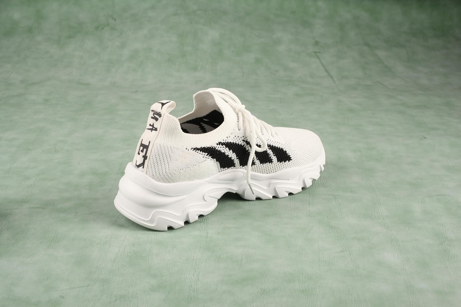 TMA EYES & MAiA Women's Breathable Lace - up Thick - Soled Height - Boosting Sneakers - Image 3