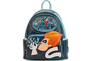 Loungefly Disney Pixar Moments Incredibles Syndrome Mini Backpack