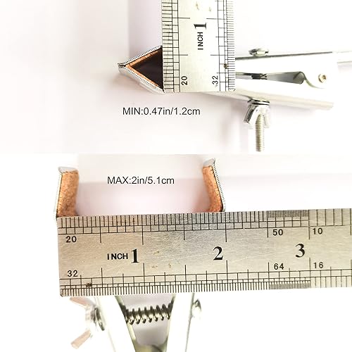 Miniatura 12 de Soporte pesado de laboratorio, soporte de metal de 24 pulgadas, soporte de anillo, soporte de retorta de grado industrial, juego de soporte de Base