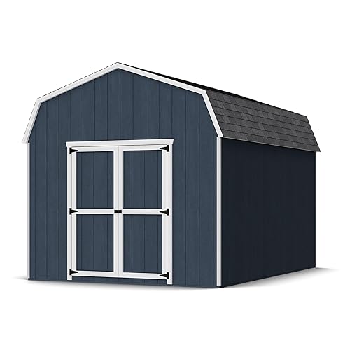 Little Cottage Co. 10x14 Value Gambrel Barn with 6 ft.
