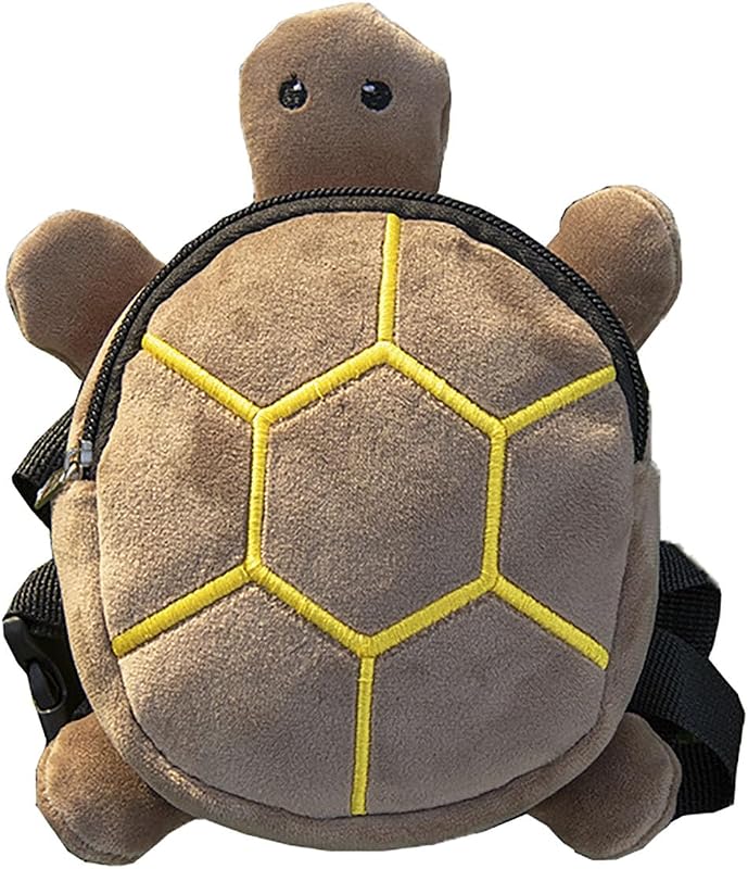 Peitoral Mochila Ajustável com Guia para Cães Pequenos IOICYBF, Marrom