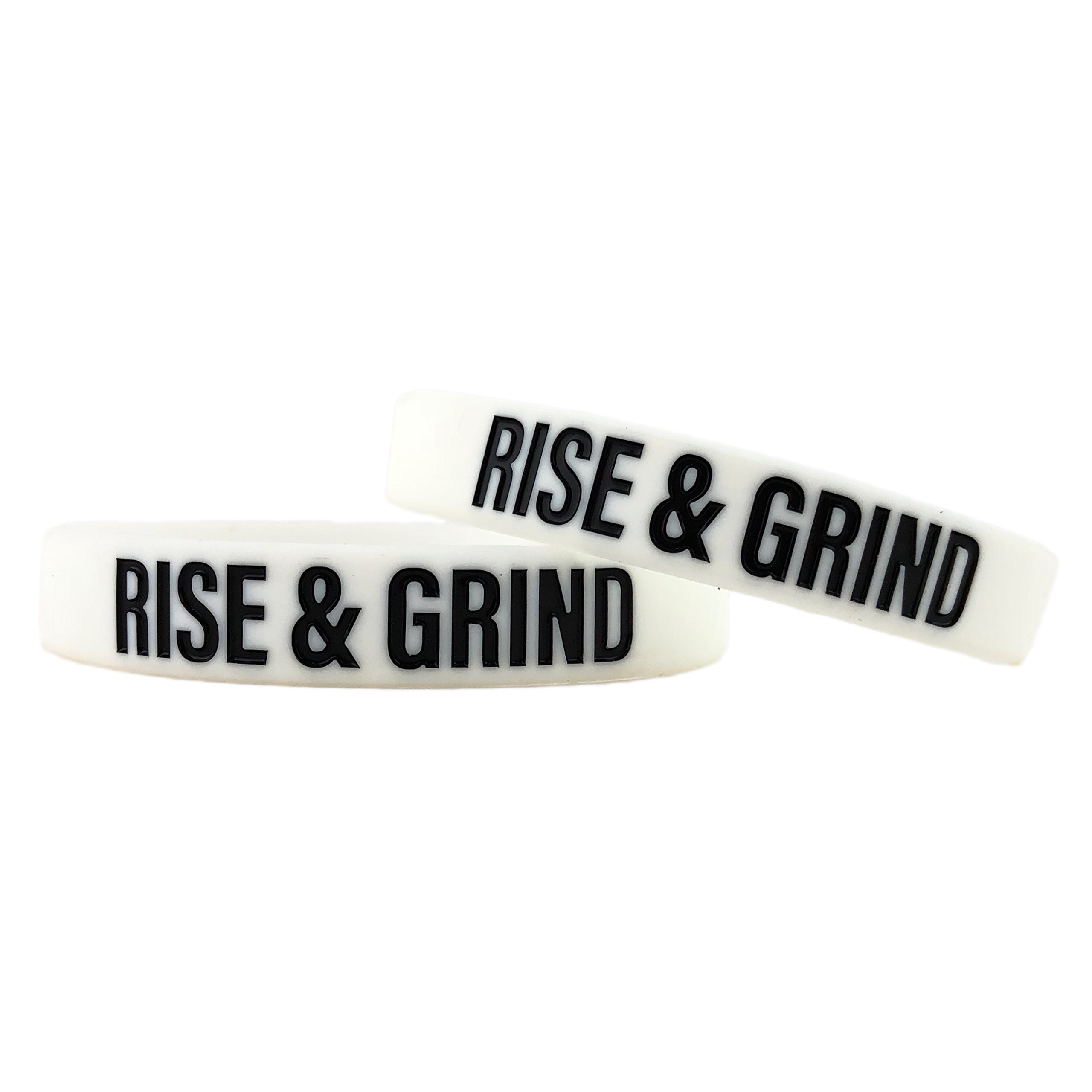 Motivational Wristbands - Standard & Youth Sizes! Perfect for Fitness, Sports, Work, Life. Wear Your Motivation! Sold Individually