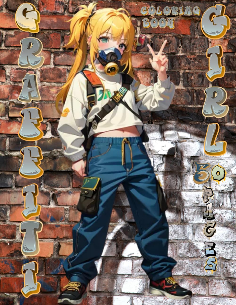 Graffiti Girl: Coloring Book