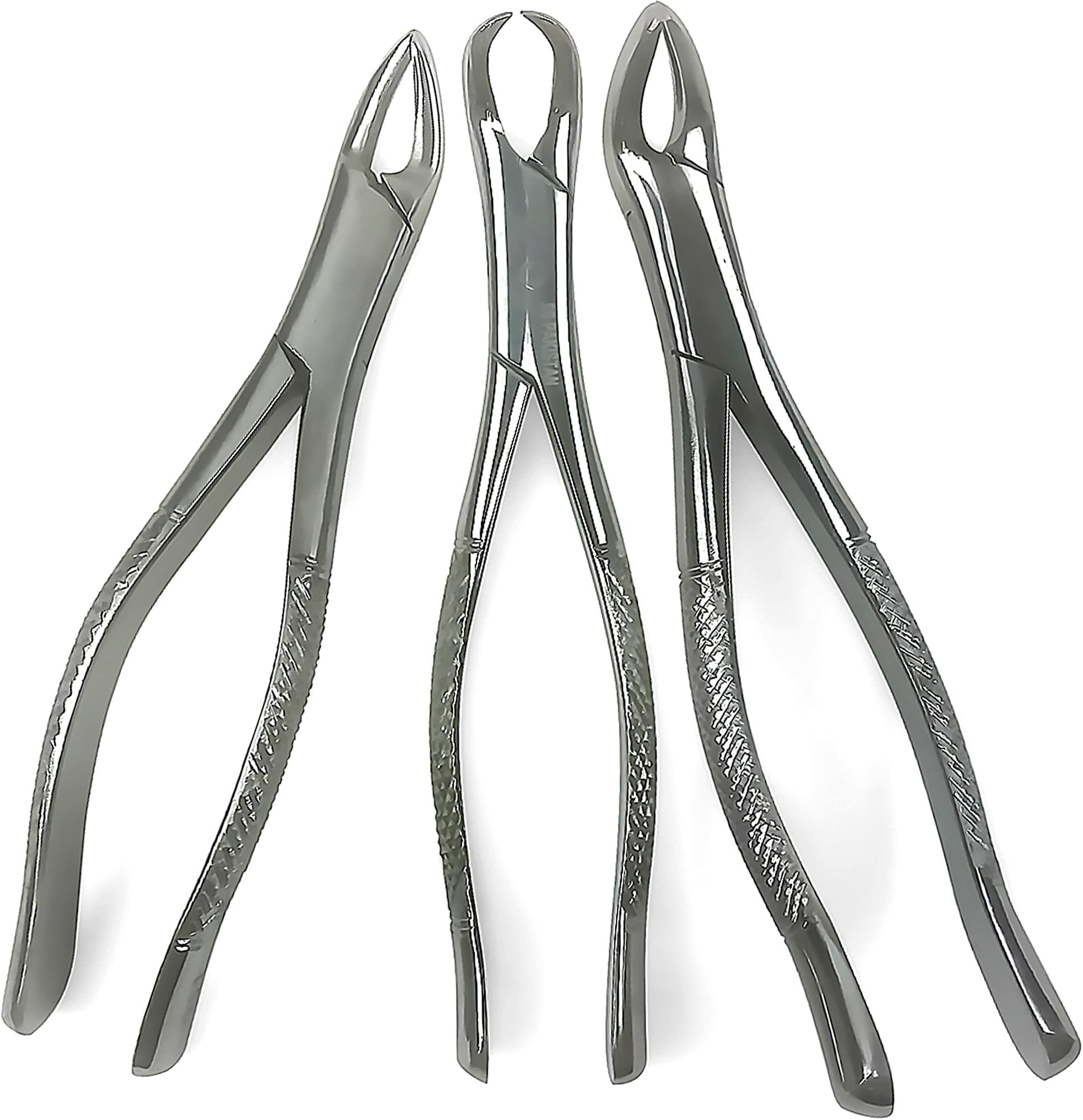 Heavy Duty Dental Extracting Forceps # 150# 151# 23, Apical Forceps, Cowhorn Forceps, Lower Molars, Atraumair - 3 Pcs