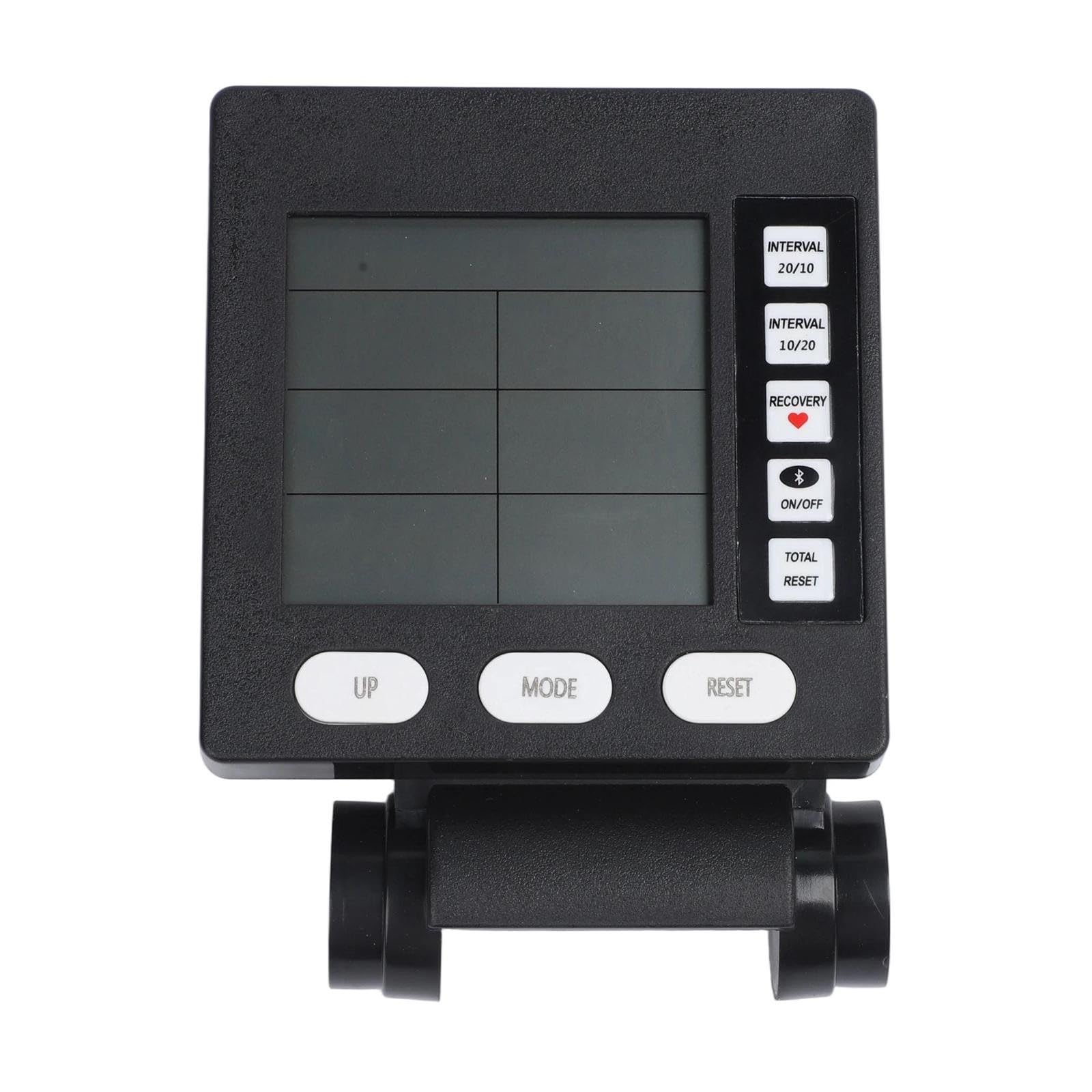 Serenophile Rowing Machine Display Monitor with App Connectivity for Fitness Equipment, Tracks Speed Distance Calories, Multiple Sport Modes, Black
