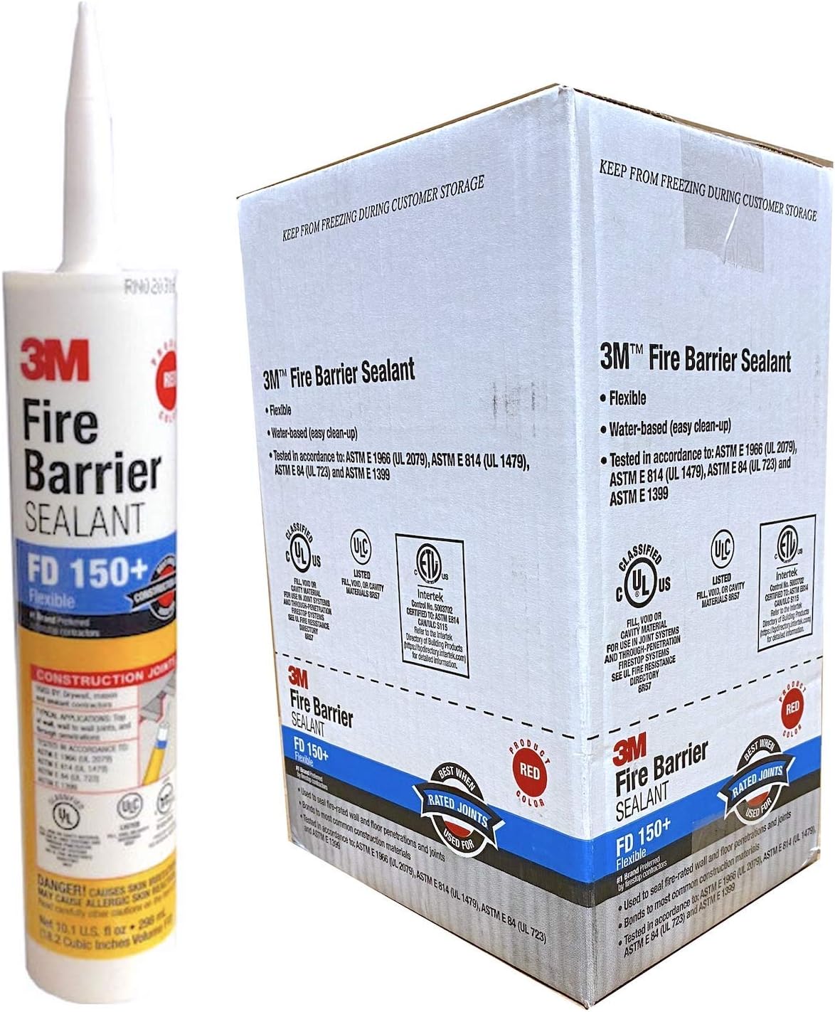 Fire Barrier Sealant FD 150+, Red, 10.1 fl oz Cartridge, 12/case