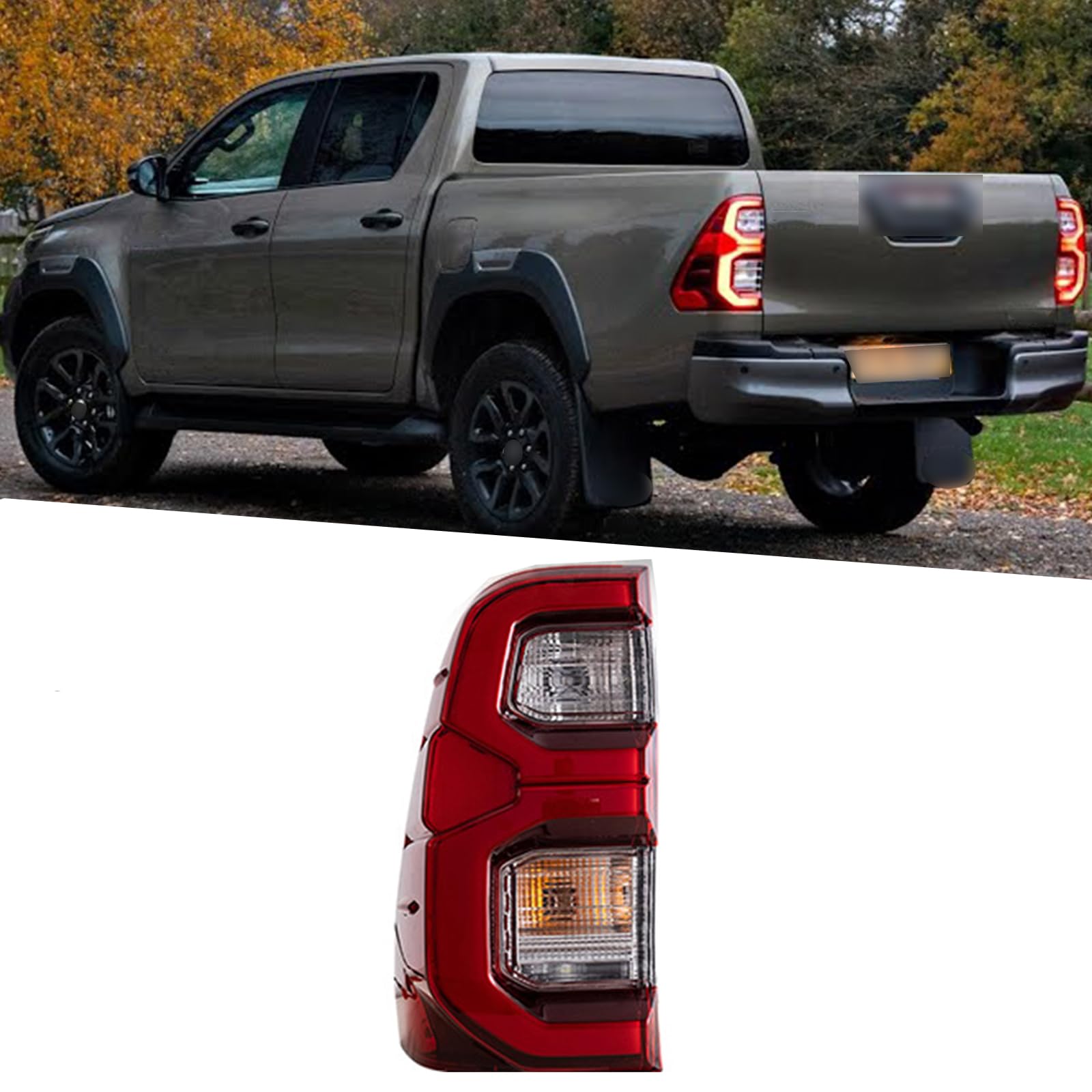 HILUX テールライト Amazon.com: Tail Lights Assembly Fit for 2020-2023 Toyota