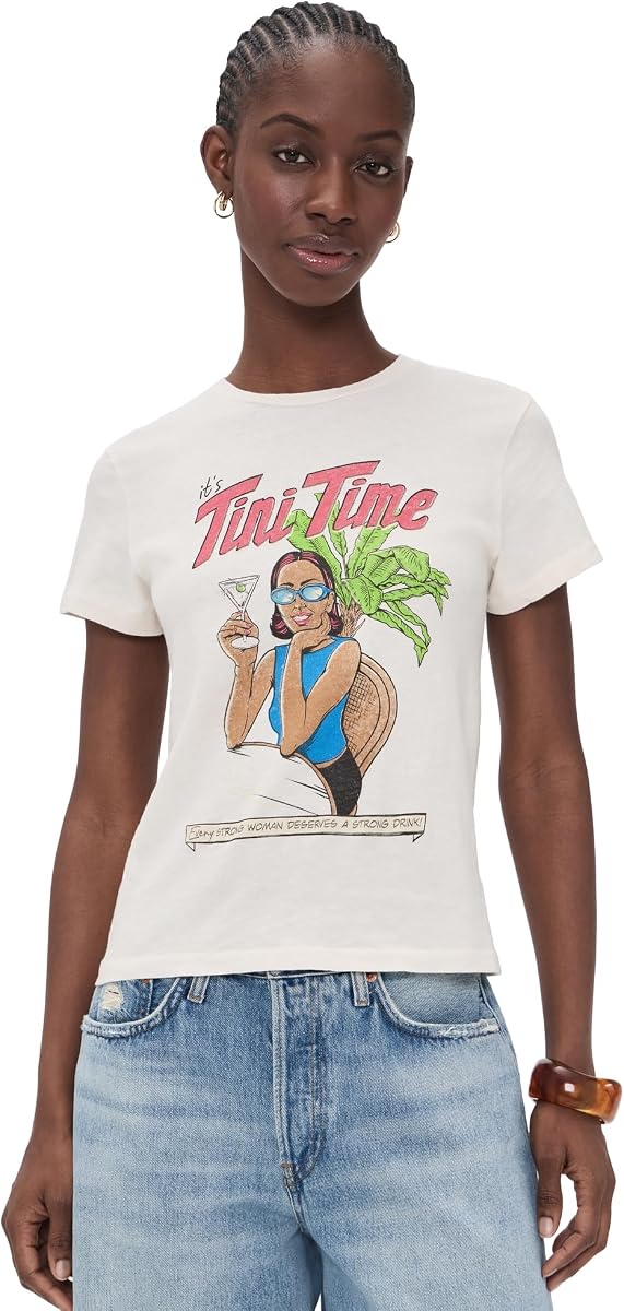 RE/DONE Women's Tini Time Classic Tee