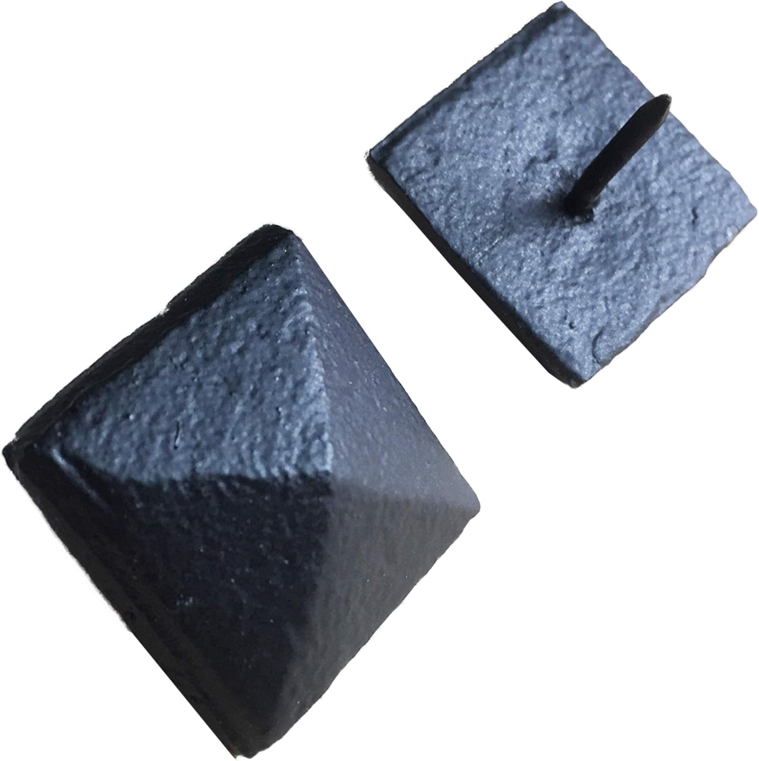 1.5" Pyramid Head Clavos - Black Finish - (10) Nails