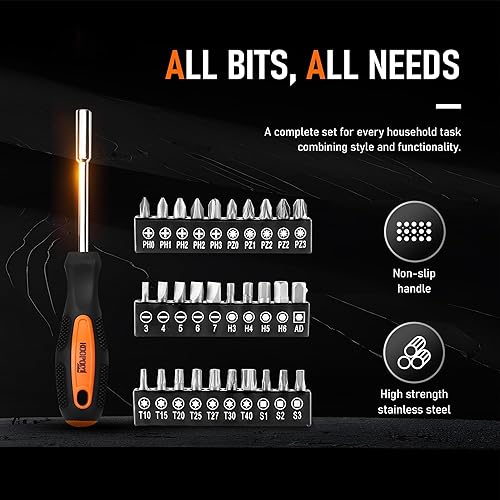 Miniatura 3 de Juego de herramientas de 149 piezas, kit de herramientas básicas para el hogar, paquete de combinación de herramientas de reparación, conjunto de