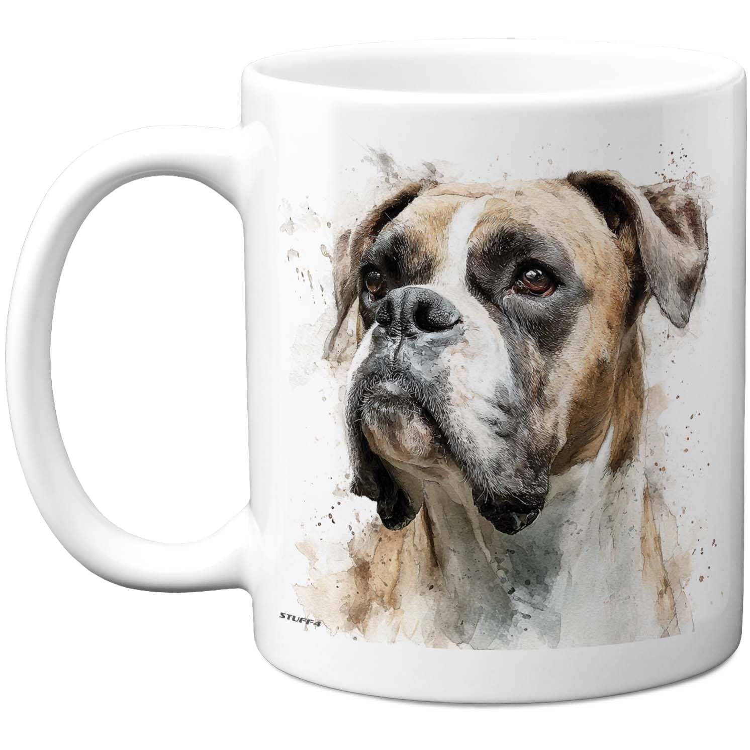 Stuff4 Dog Lover Gifts - Boxer Mug - Novelty Gifts for Friend Family from Relative Friend, Dog Owner Birthday Presents, Fun Bday Presents, 11oz Ceramic Dishwasher Safe Premium Mugs
