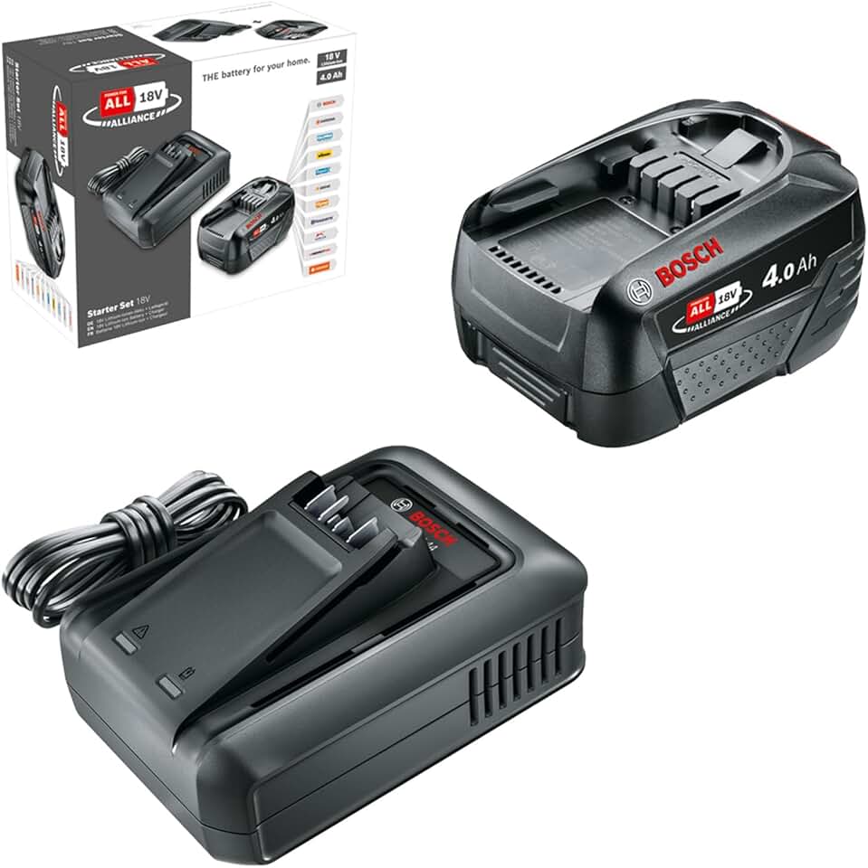 Starter Set 18V with Battery and Fast Charger (1 x 4.0 Ah Li