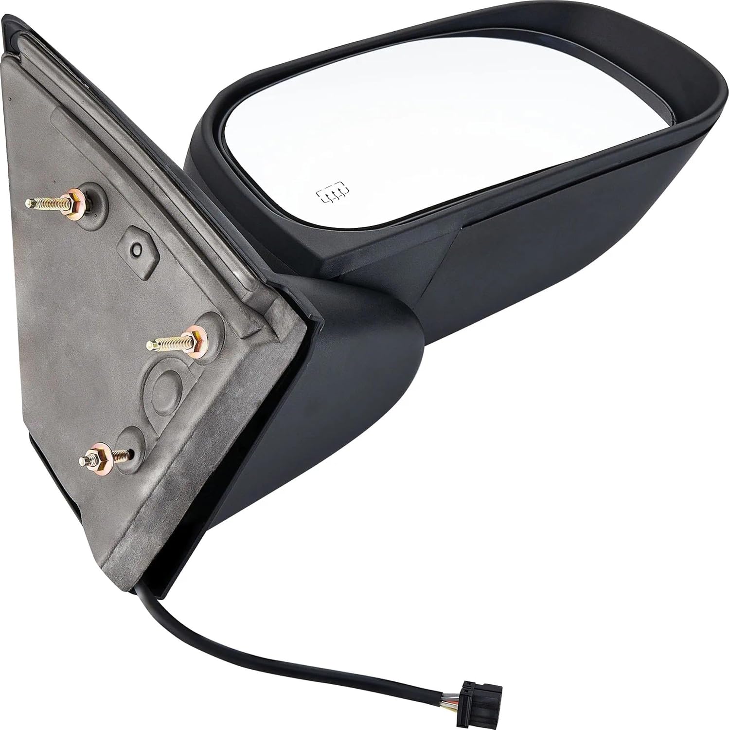 Side View Mirror Fits for Dodge Durango 2004-2009,Black Power Adjusted Manual Folding Passenger Side Mirror