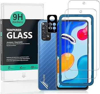 Amazon | Ibywind 対応 Redmi Note 11S 4G ガラスフィルム 2 枚保護