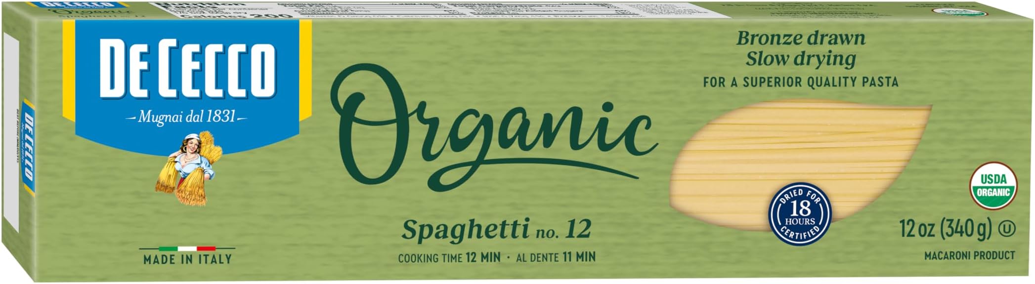 - Pasta Organic Penne Regate