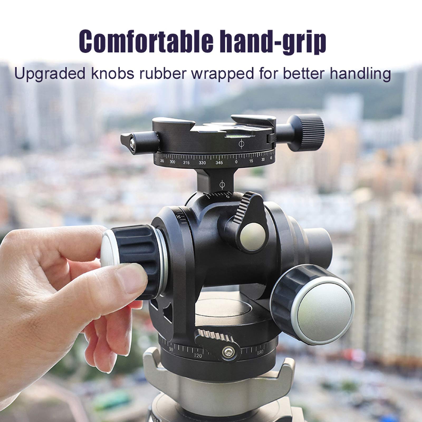 Amazon | SUNWAYFOTO GH-PRO 雲台ギア雲台，Gitozo、Manfrotto、Benno 