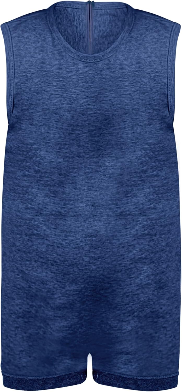 Exclusive Back-Zip Onesie - Designed with a convenient back zipper for easy diaper changes