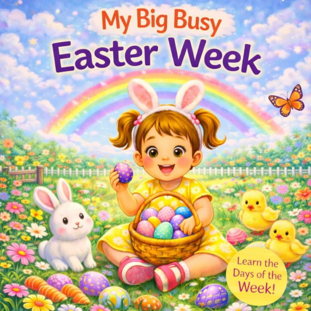 My Big Busy Easter Week: A Fun Easter Book for Toddlers to Learn the Days of the Week (Big, Busy Books Toddler Books)