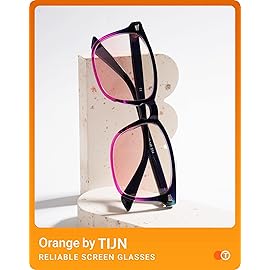 TIJN Blue Light Blocking Glasses for Women Men Clear Frame Square Nerd Eyeglasses Anti Blue Ray Computer Screen Glasses