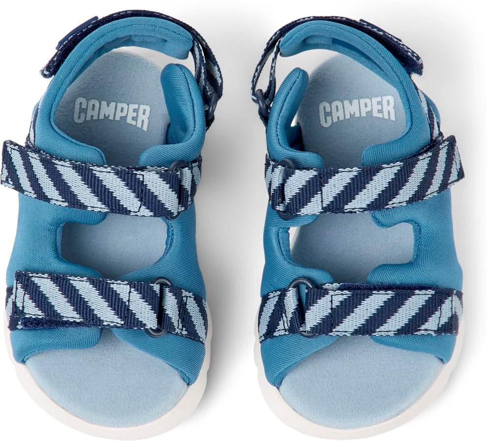 Camper Unisex-Child Ankle-Strap Flat Sandal