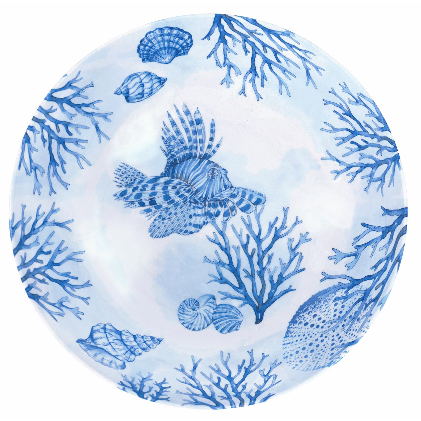 Les Jardins de la Comtesse - Saladier en mélamine Corail Ø 31 cm - Collection Piana
