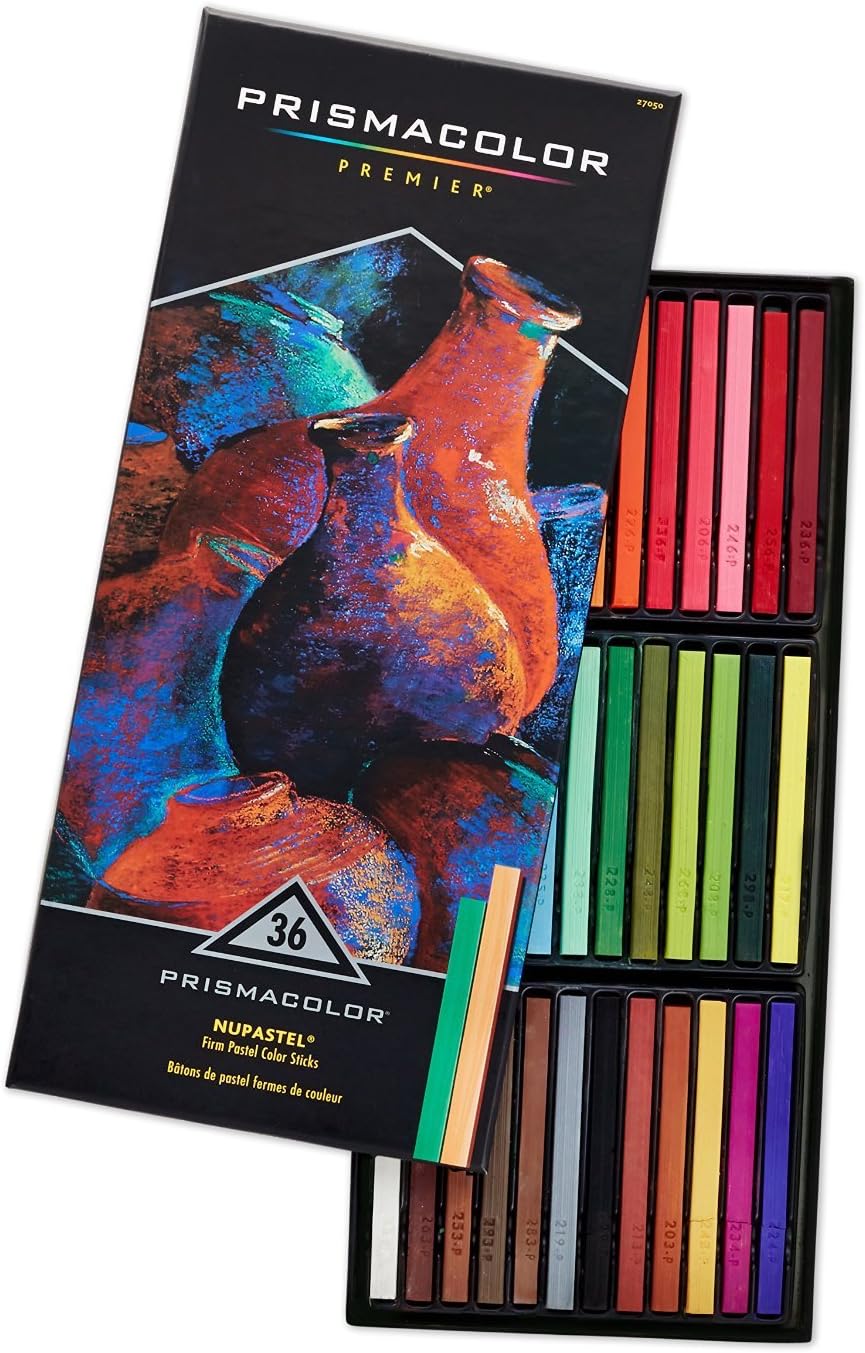 Amazon Co Jp Sanford Prismacolor プリズマカラーパステル Nupastel 36色セット カリスマカラー 並行輸入品 文房具 オフィス用品