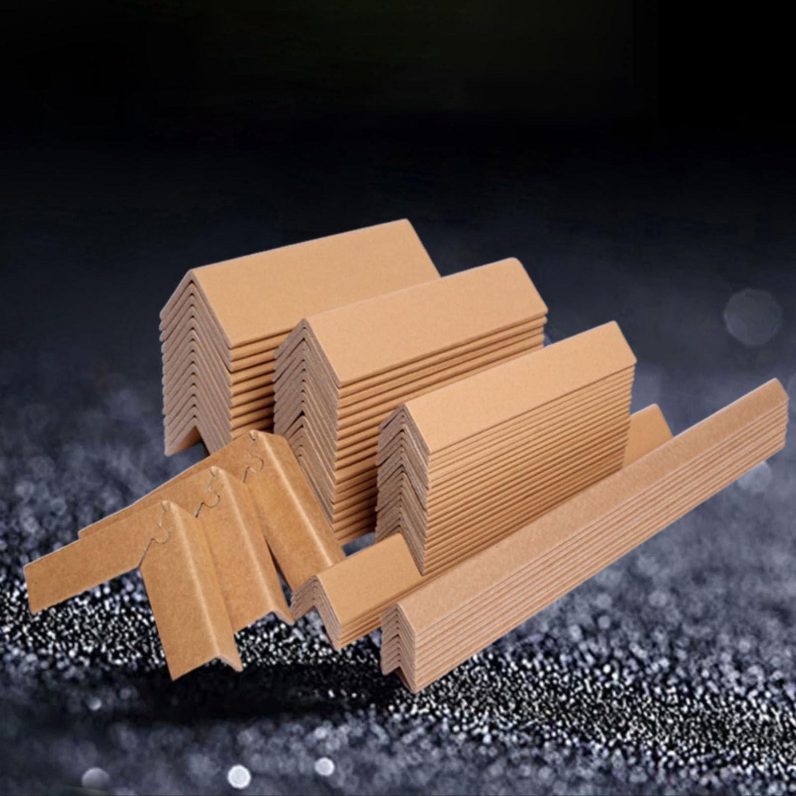 Kantenschutz Aus Karton – 35x35x3 Mm, 1000 Mm, Braun, 30 Stück – Für Lager & Transport