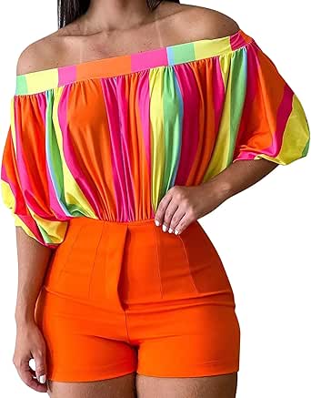 DUOWEI Pant Suit for Women Cocktail Women's 2 Piece Set Two Piece