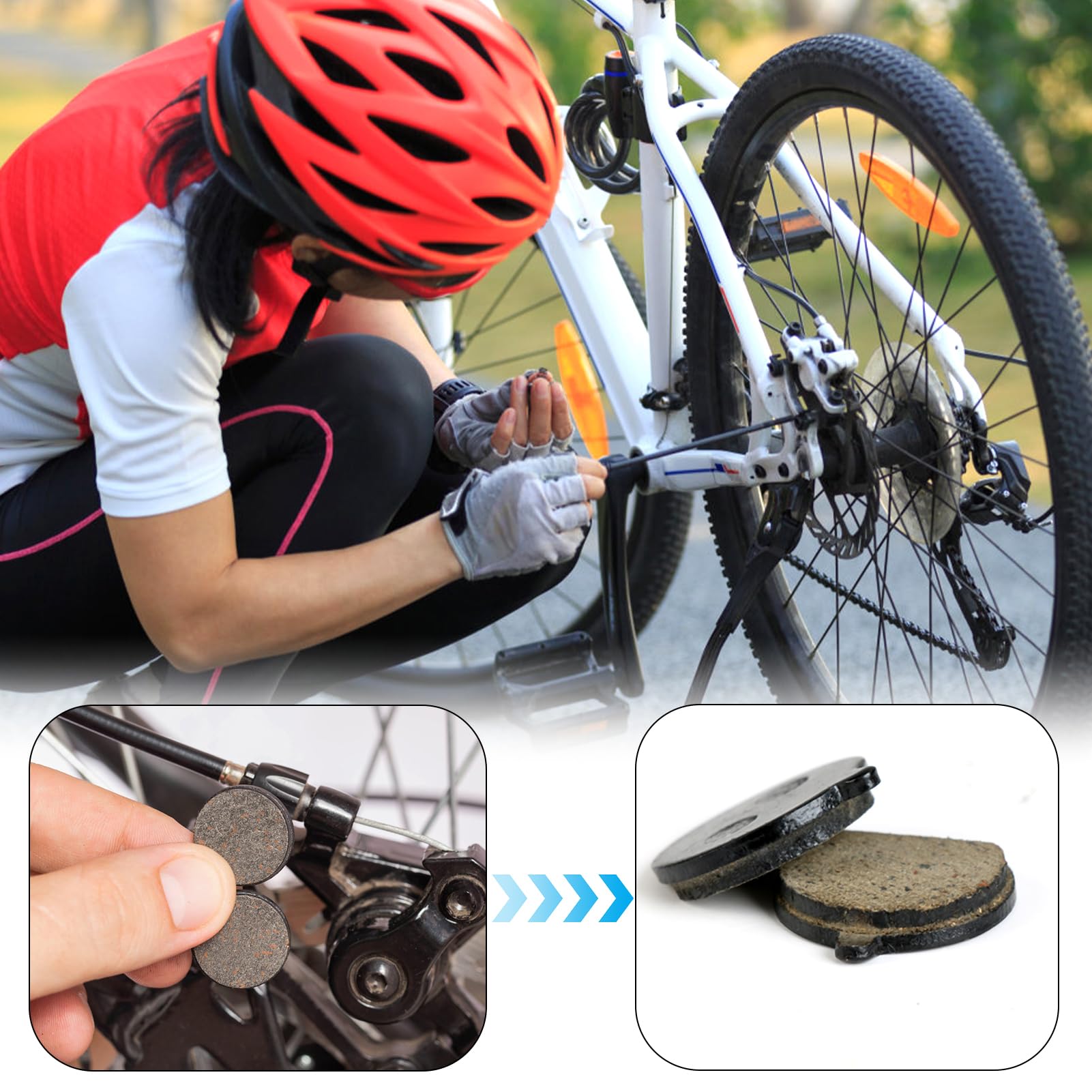 Plaquette Frein Semi-métalliques Pour Trottinette Dualtron Et Speedway