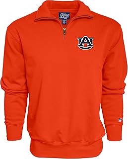 Blue 84 NCAA mens Quarter Zip Sweatshirt Icon