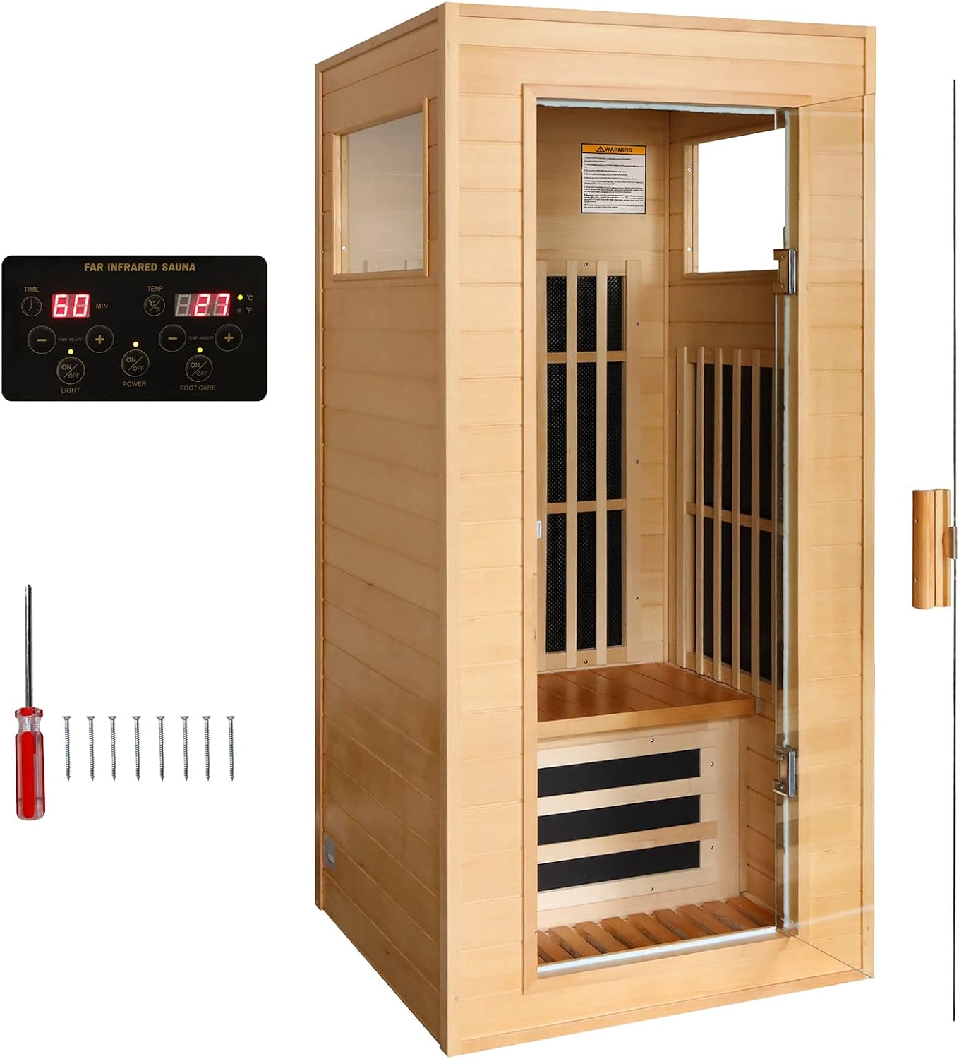 ILID Outdoor Far Infrared Sauna Low EMF Sauna, FAR