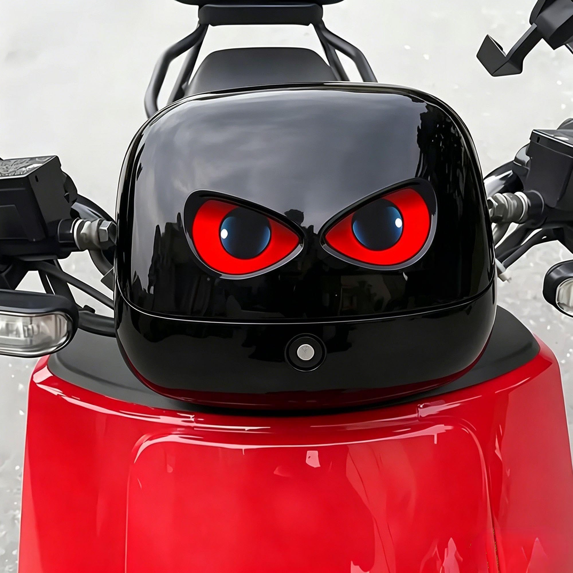 Bagażnik motocyklowy 33 l, wodoodporny, zdejmowany, z zamkiem i skórzaną poduszką na plecy, 4-warstwowa, pogrubiona żywica ABS, pasuje do części ram motocyklowych, do przechowywania