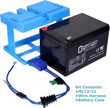 Mighty Max Battery 12V 12AH Replacement Battery Compatible with Peg Perego Riding Car