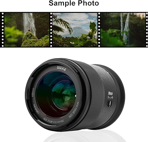 Meike 33mm F1.4 Weitwinkel APS-C AF STM Objektiv Autofokus — nuotrauka 5