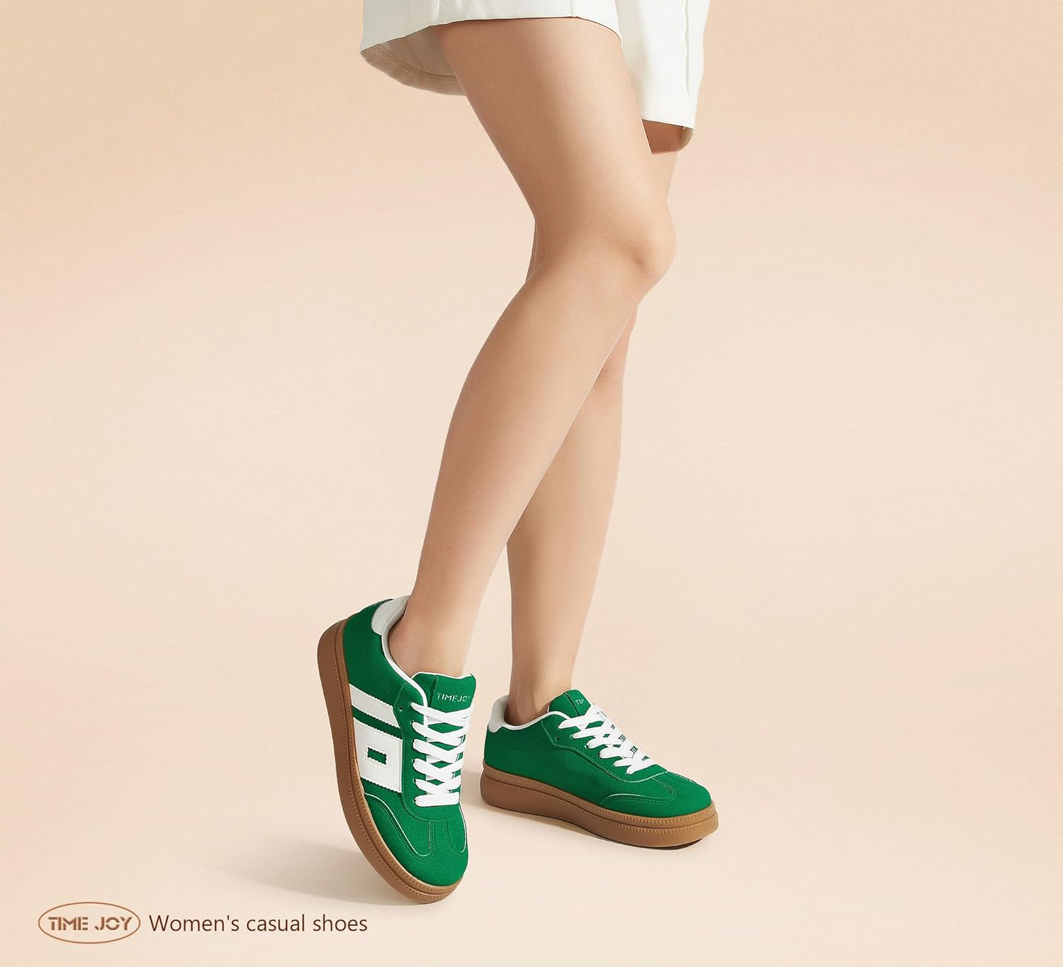 Women's Platform Sneakers Vintage Tennis Shoes with Thick Rubber Gum Sole Breathable Cushioned Comfort for Casual, Sporty & Streetwear - Image 2