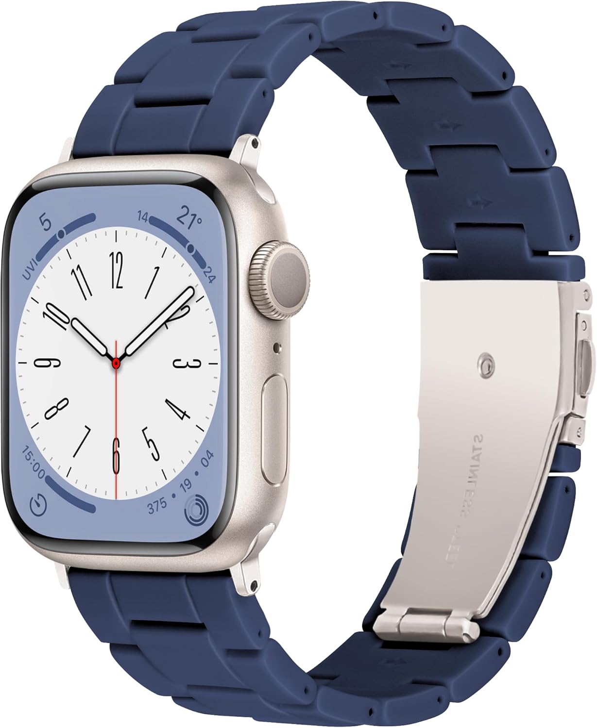 Light House Apple Watch Bands-Fashion Lightweight Resin iWatch Bands for Women Men 38mm/40mm/41mm/42mm(Series 11 10), 49mm/46mm/45mm/44mm/42mm(S 3 2 1), Compatible with Apple Watch Series 11 SE 10 9 8 7 6 5 4 3 Ultra