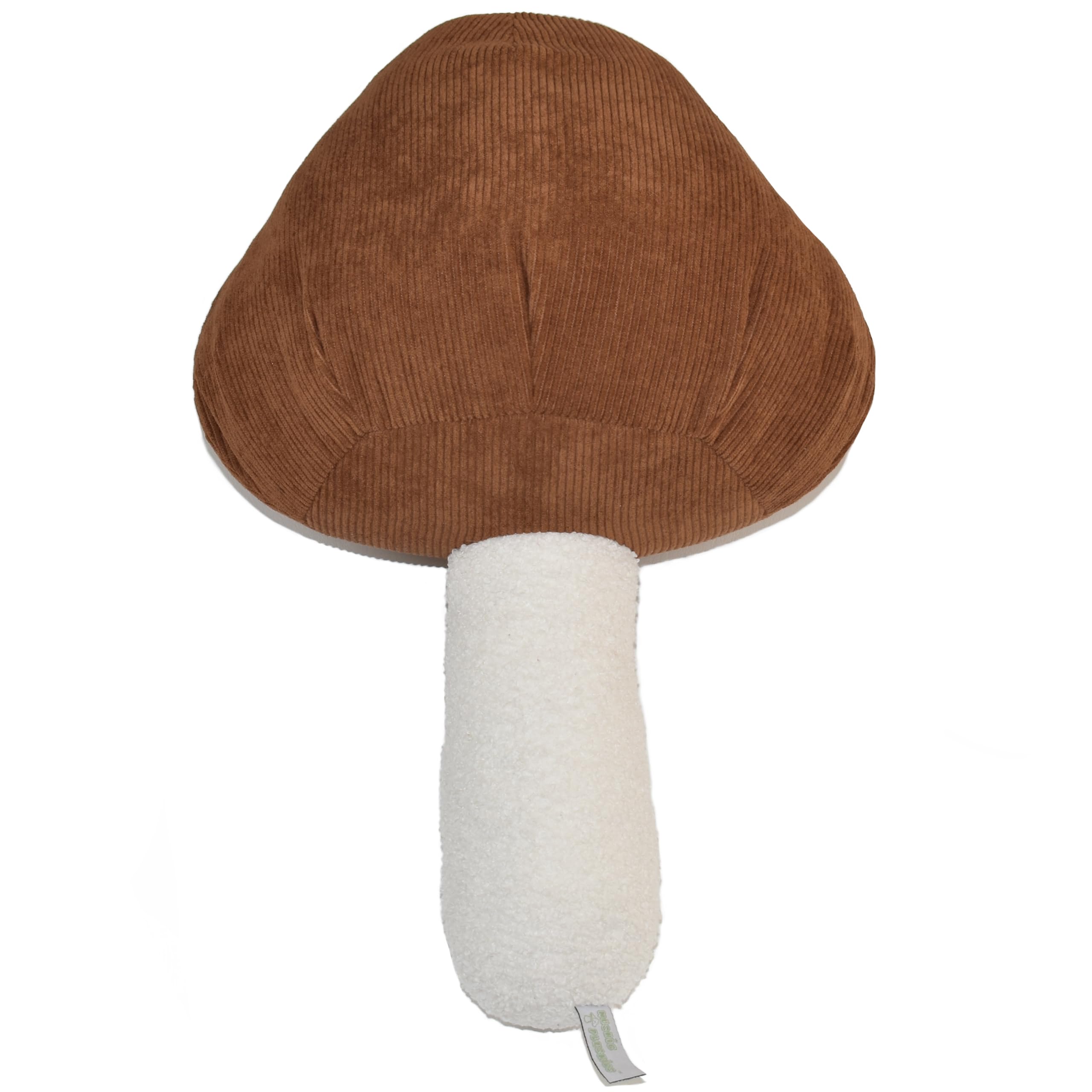 Mushie Plushies 16 inch Ginger Mushroom Pillow/Forest Throw Pillow/Plush/Neutral Decorative Throw Pillow/Y2K Room Decor