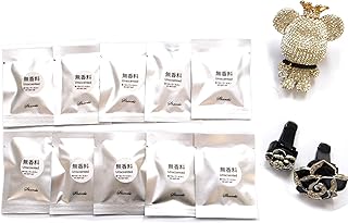 車 芳香剤 無芳香 無香 交換 リフィル アロマパッド 小(14.8mmx4.8mm) カー アロマディフューザー カー香水 車用 アロマ カートリッジ 芳香剤の詰め替え 香水スティック 交換用パッド 10個 注意：熊は付いていません