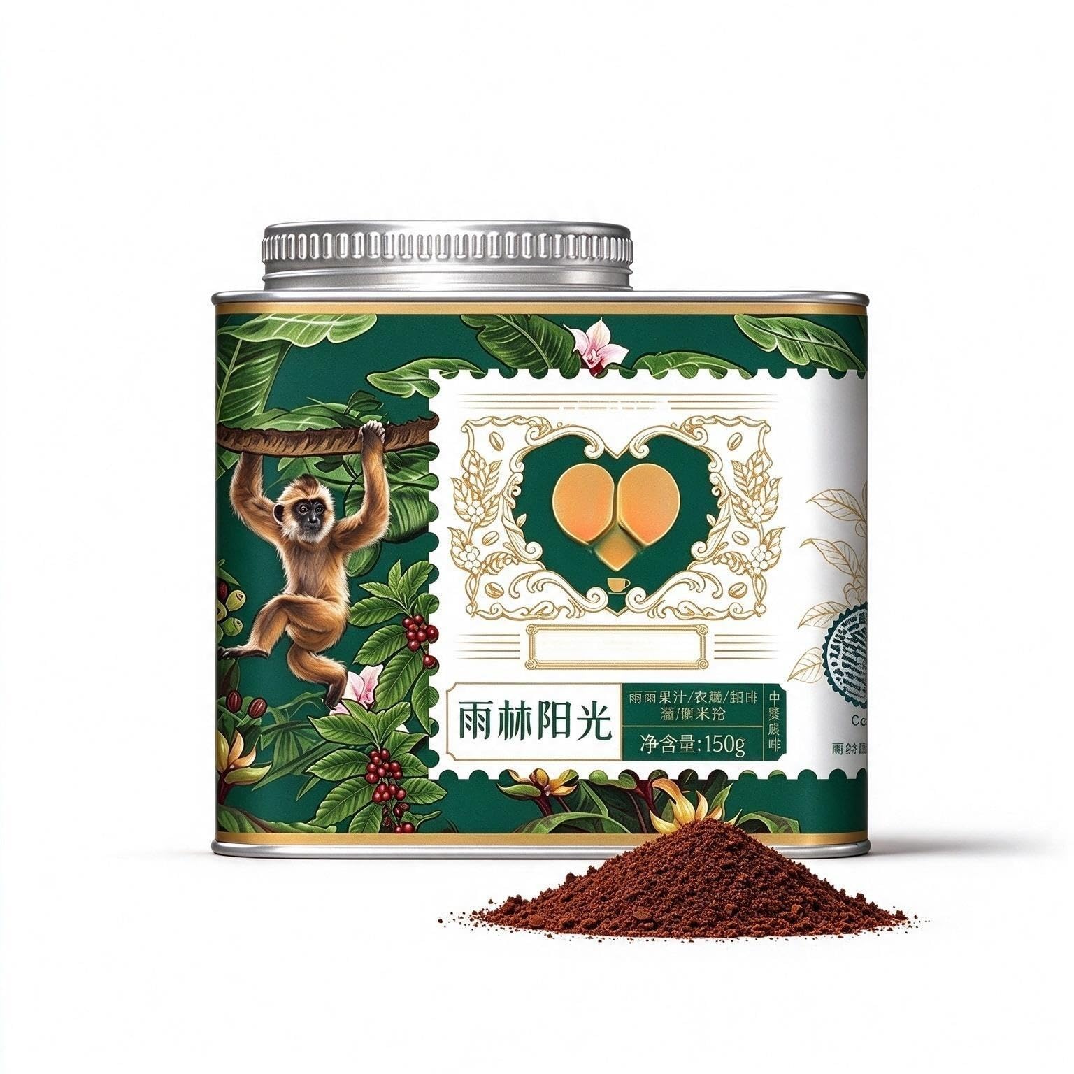 Café Arábica en Grano 100g