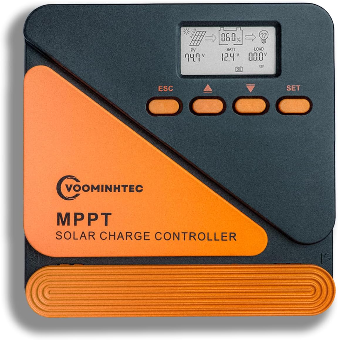 OOYCYOO MPPT Charge Controller 60 amp, 12V 24V Auto 60A