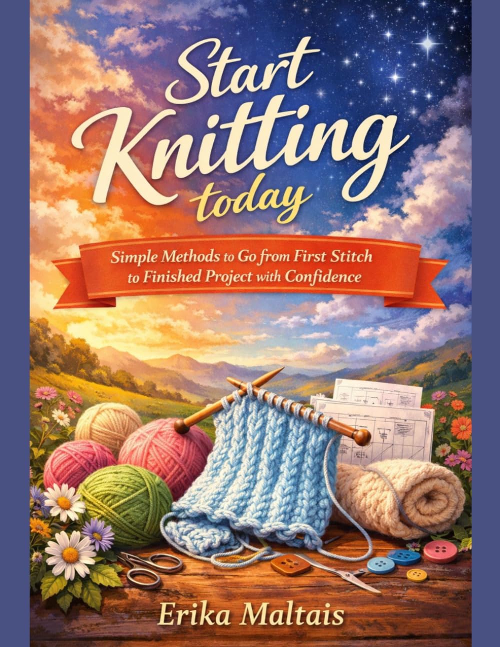 Start Knitting today: Simple Methods to Go from First Stitch to Finished Project with Confidence