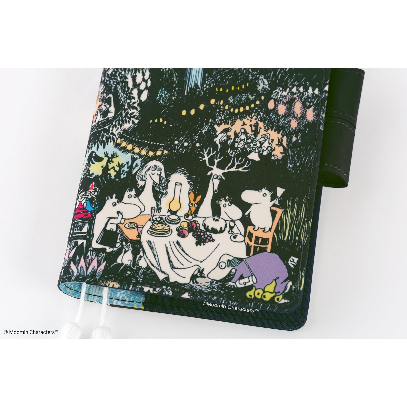 Hobonichi Techo Couverture de planificateur A6 – Moomin : Nuit de la grande fête (taille originale, couverture uniquement)