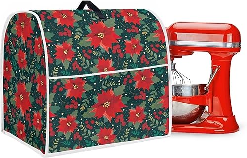 Vista 254 de Funda para batidora de Navidad para Kitchen Aid de 4.5 a 5 cuartos de galón, cubiertas antipolvo para electrodomésticos pequeños de hombre de Un
