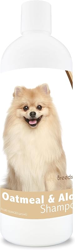 Shampoo de Aveia e Aloe para Cães Healthy Breeds, 473 mL